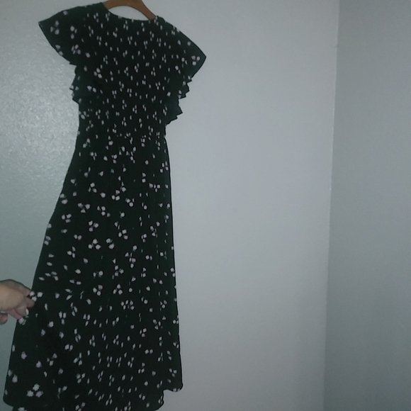Kate Spade 00 Ditsy Begonia Flutter Sleeve Dress - Picture 2 of 13